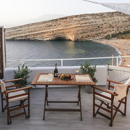 Nostos Cave Seaview Apartment Matala Esterno foto