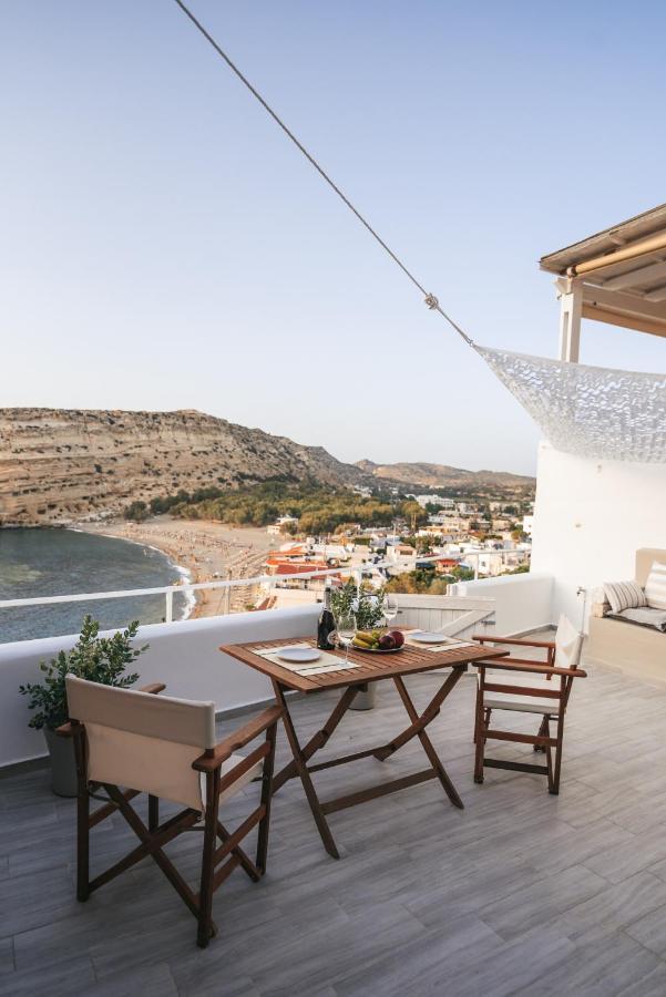 Nostos Cave Seaview Apartment Matala Esterno foto