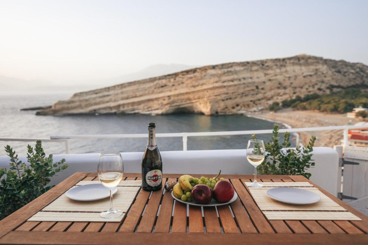 Nostos Cave Seaview Apartment Matala Esterno foto